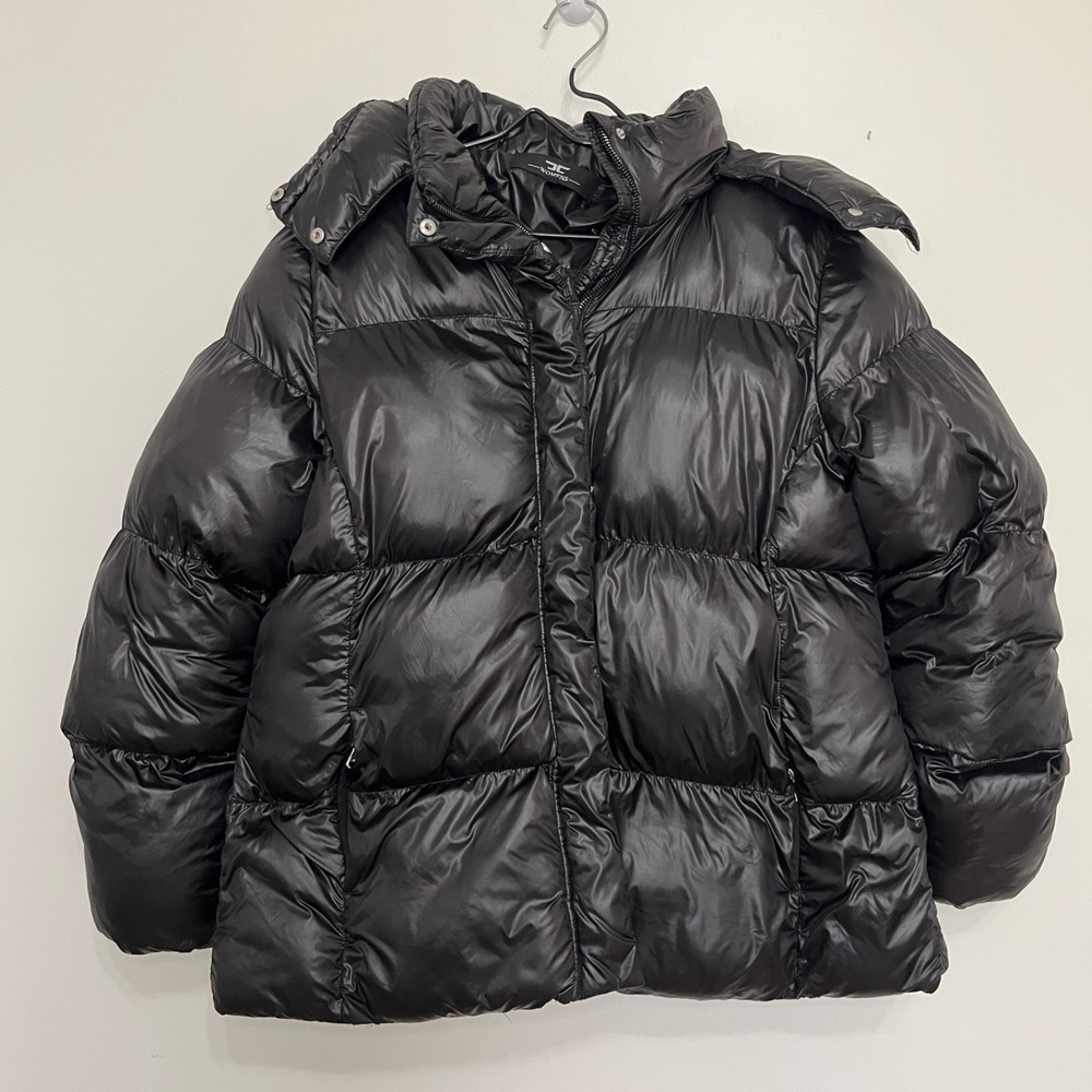 Jordan Craig Astoria Black Puffer Coat Hooded Women's XL Outdoors Cold Weather
